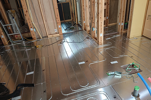 床暖房用アルミ箔